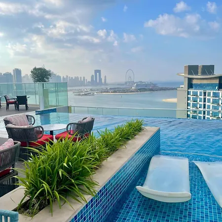 Great One Bedroom Apartment With Infinity Pool Dubai Exterior photo